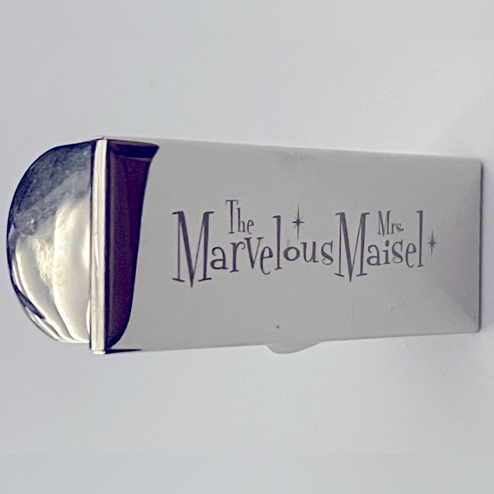 NWOT RARE Marvelous Mrs Maisel Engraved Lipstick Case